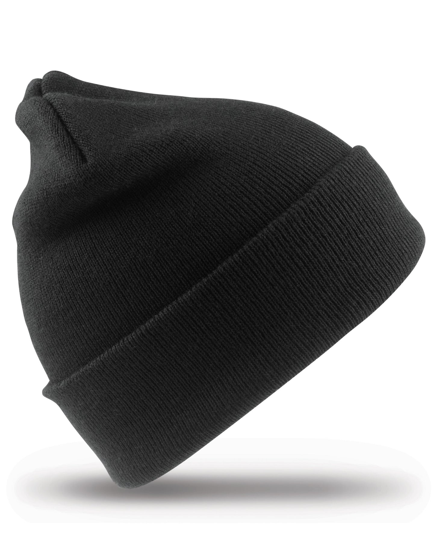 Junior Woolly Ski Hat - Black