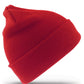 Junior Woolly Ski Hat - Red