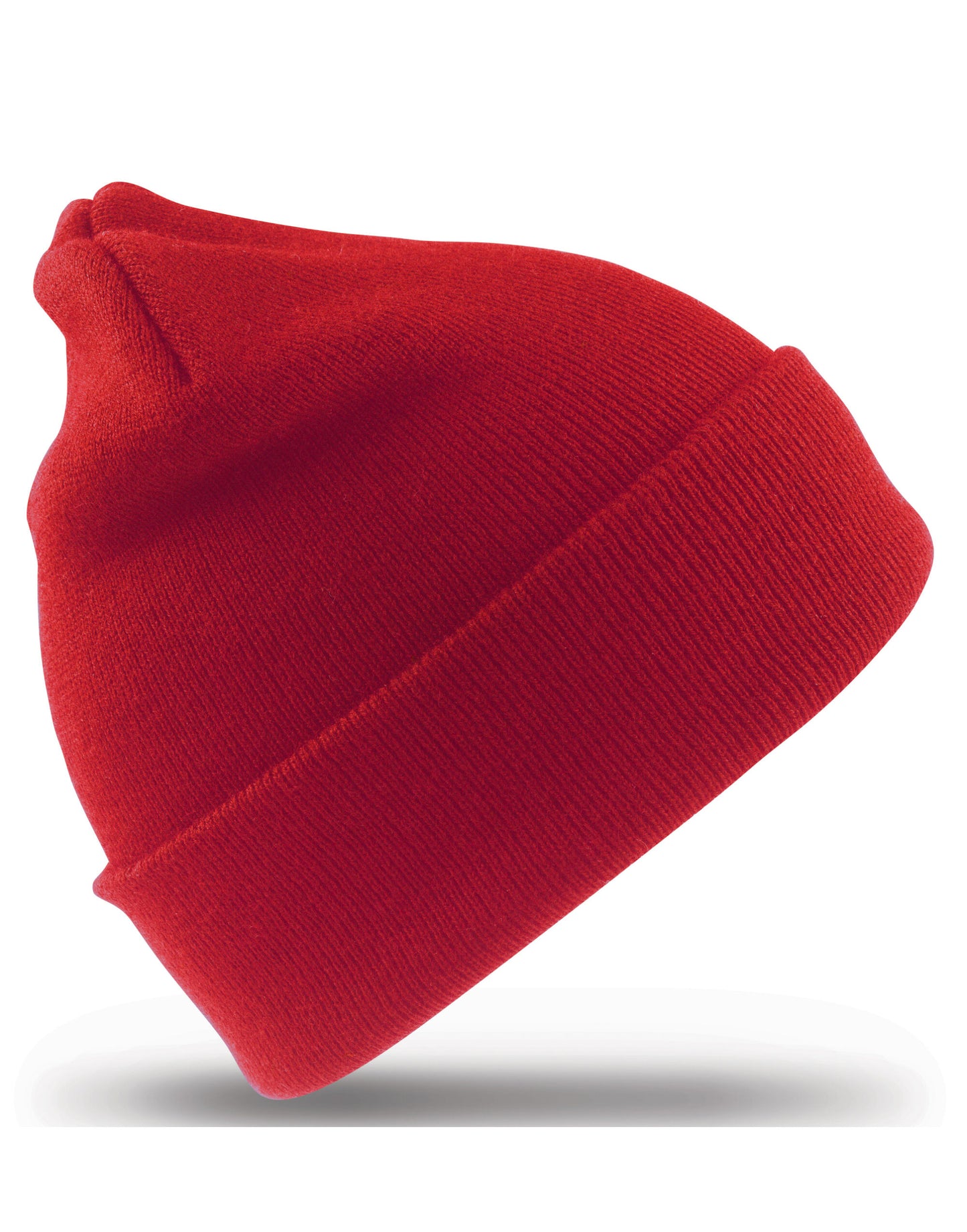 Junior Woolly Ski Hat - Red