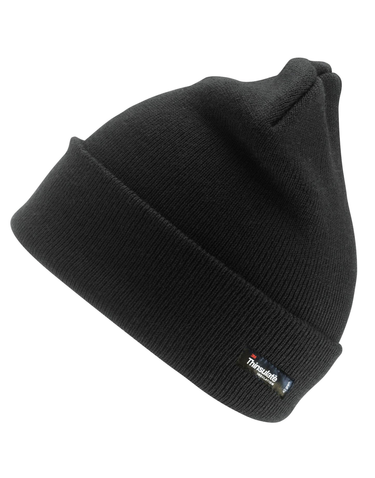 Woolly Ski Hat with 3M™ Thinsulate™ Insulation - Black