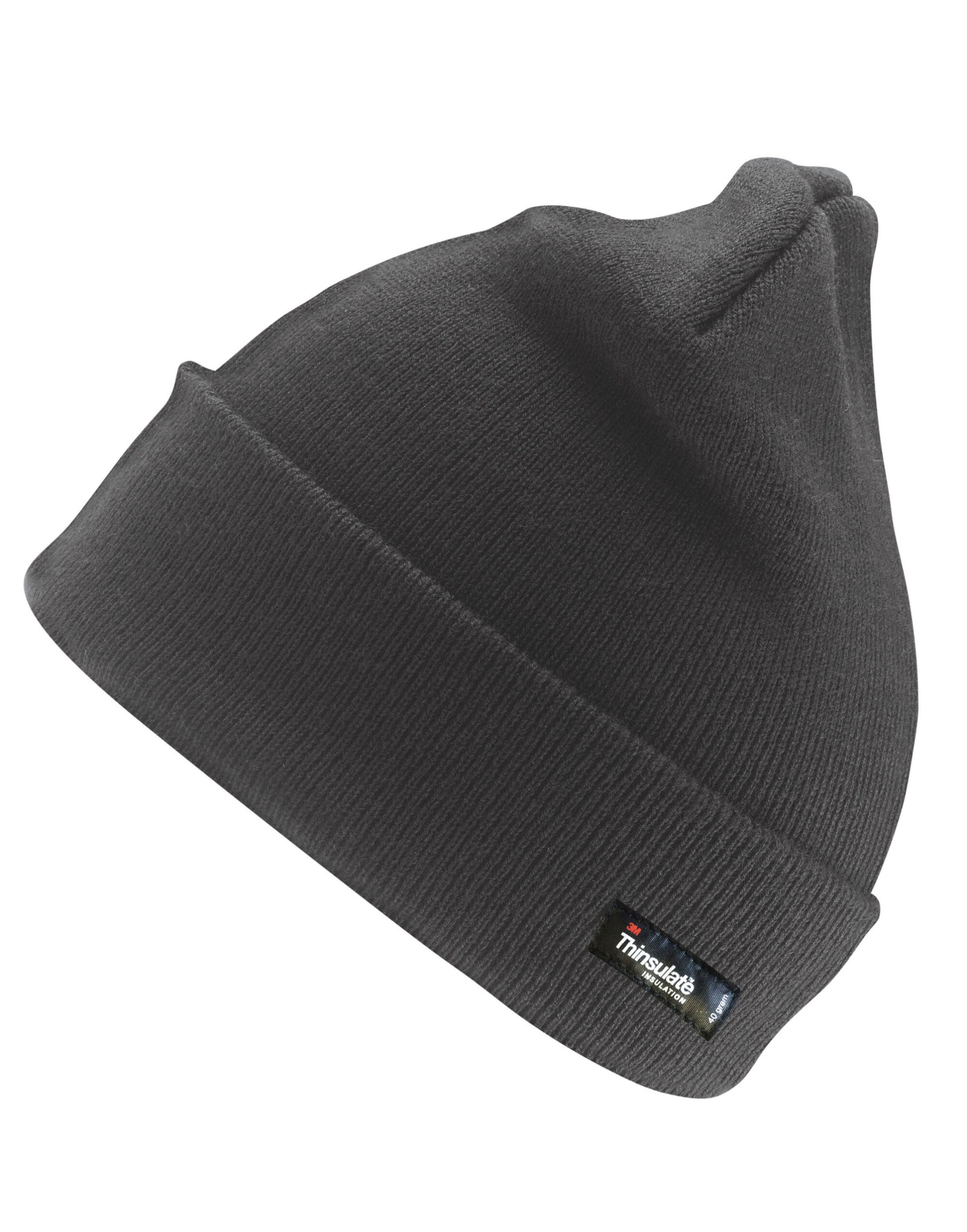 Woolly Ski Hat with 3M™ Thinsulate™ Insulation - Charcoal