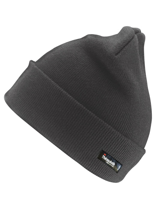 Woolly Ski Hat with 3M™ Thinsulate™ Insulation - Charcoal