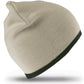 Soft Feel Cuffless Reversible Beanie - Stone/Olive