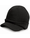 Esco Army Knitted Hat - Black