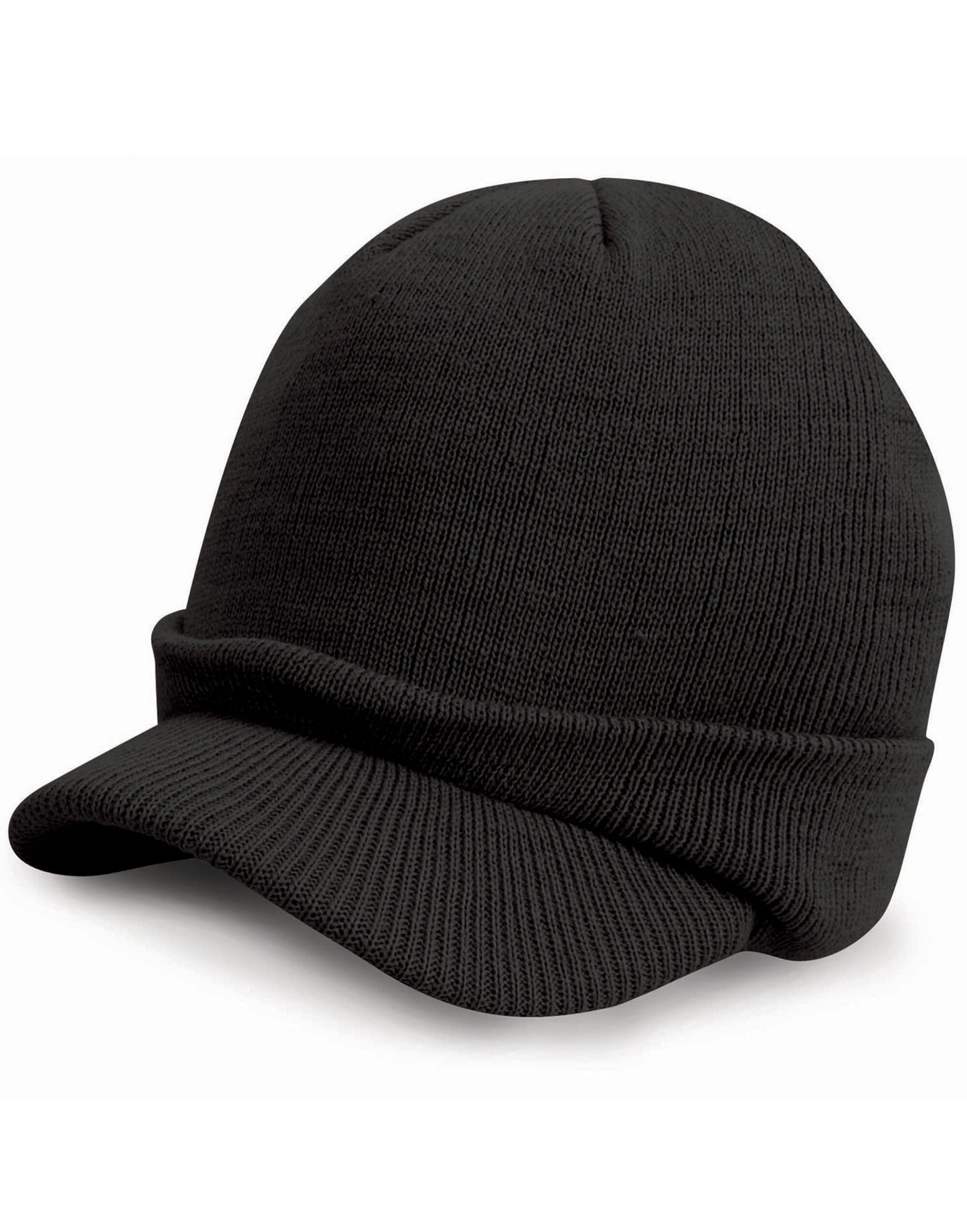Esco Army Knitted Hat - Black