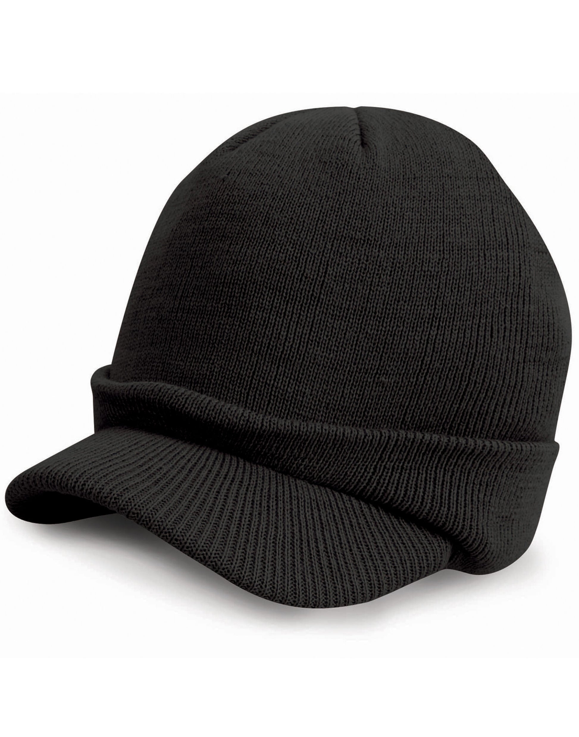 Esco Army Knitted Hat - Black