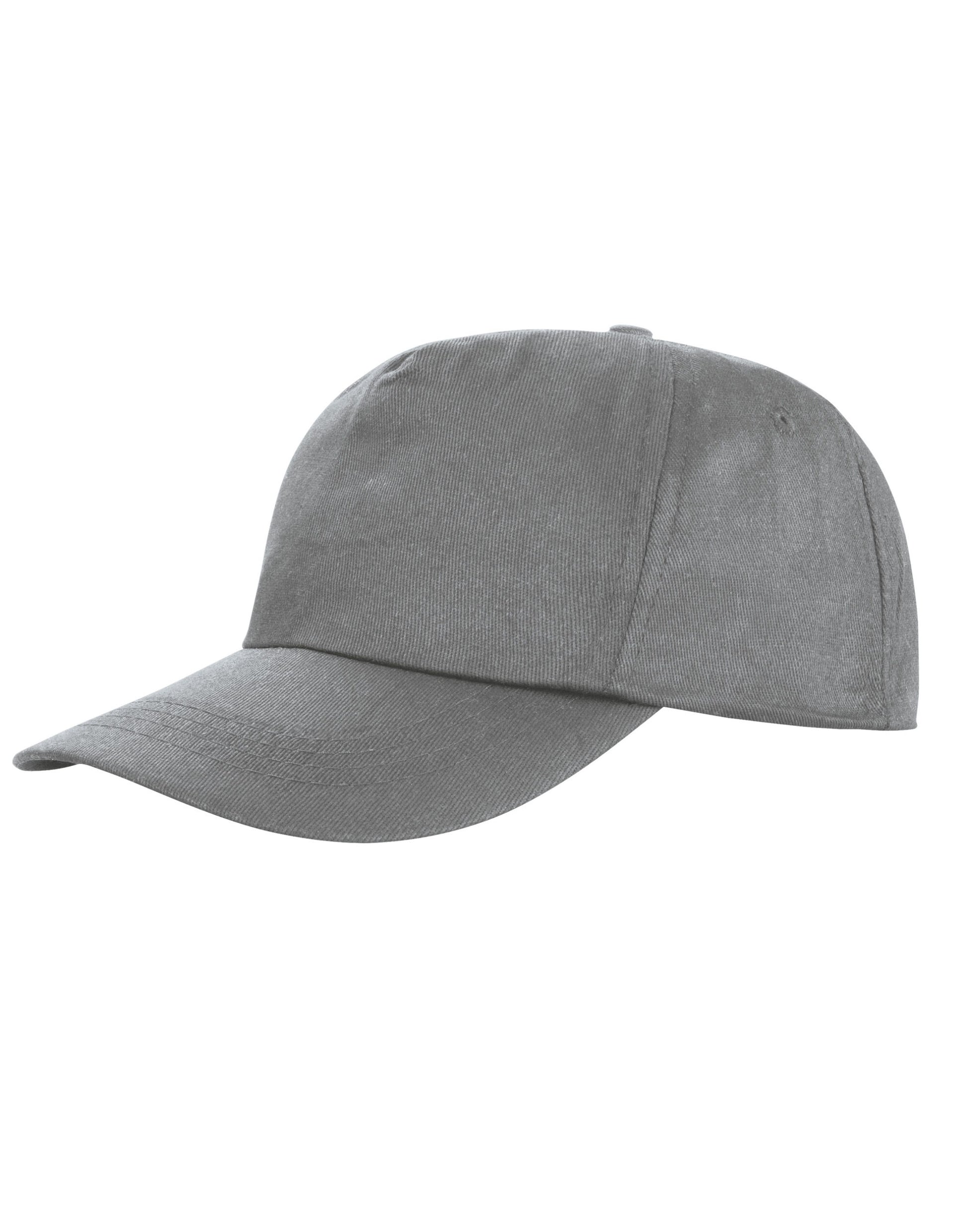 Houston 5-Panel Printers Cap - Dove Grey