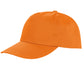 Houston 5-Panel Printers Cap - Orange