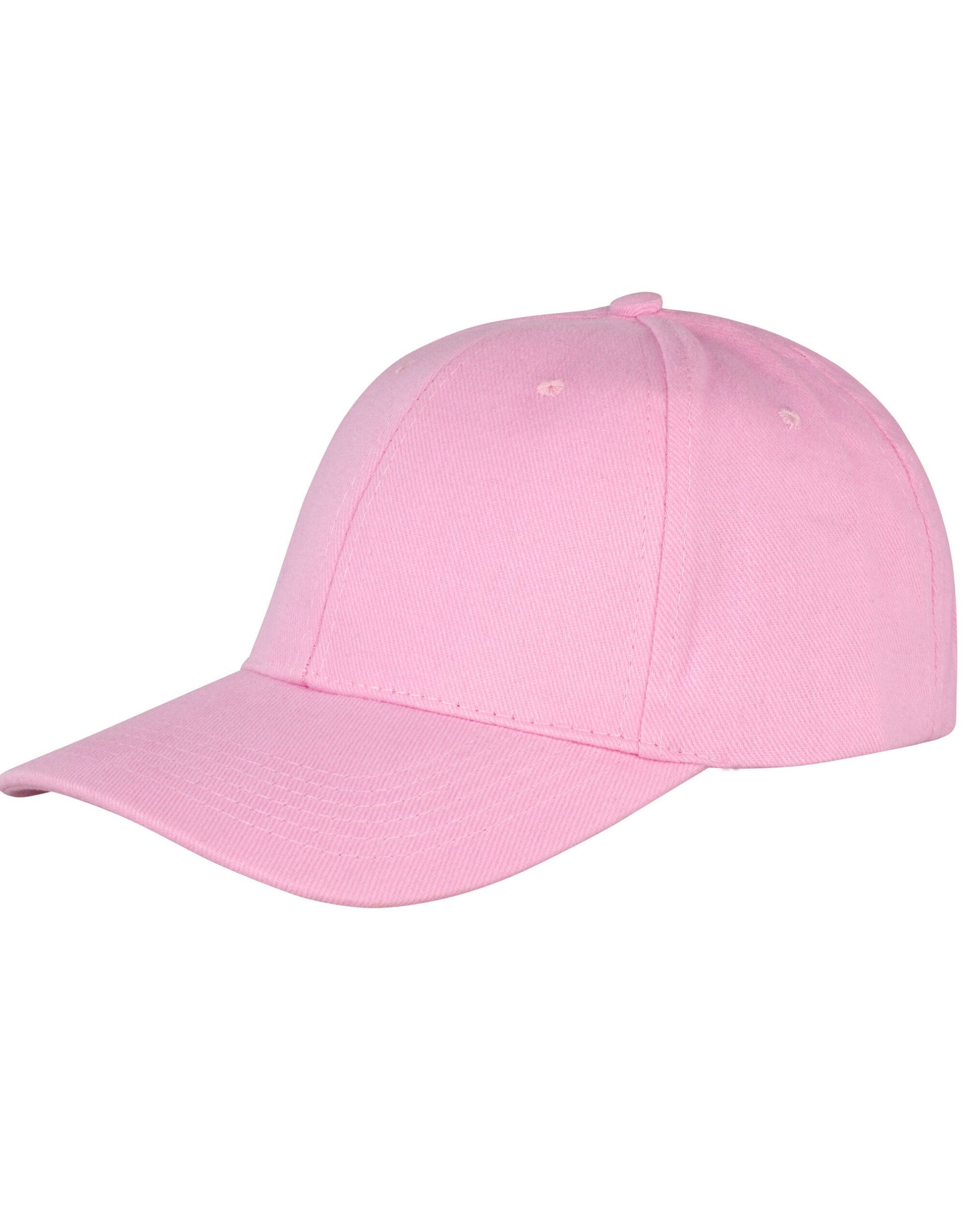 Memphis 6 Panel Brushed Cotton Low Profile Cap - Pink