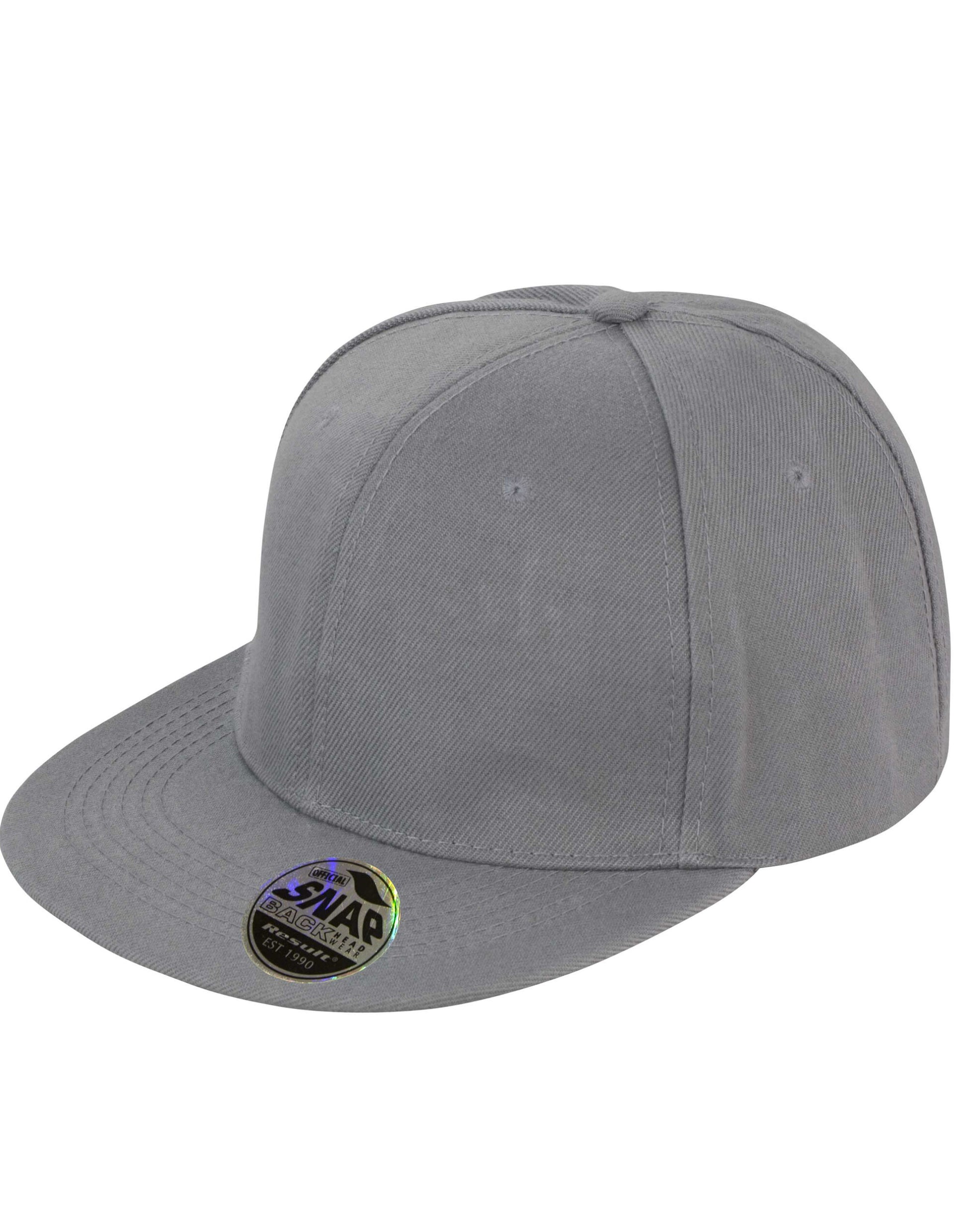 Bronx Original Solid Colour Cap - Heather Grey