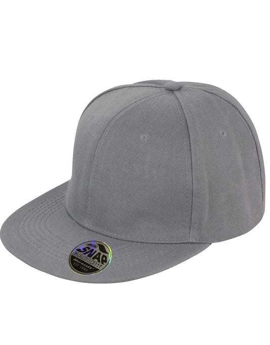 Bronx Original Solid Colour Cap - Heather Grey