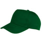 Boston 5-Panel Printers Cap - Bottle Green