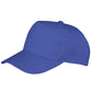 Boston 5-Panel Printers Cap - Royal Blue