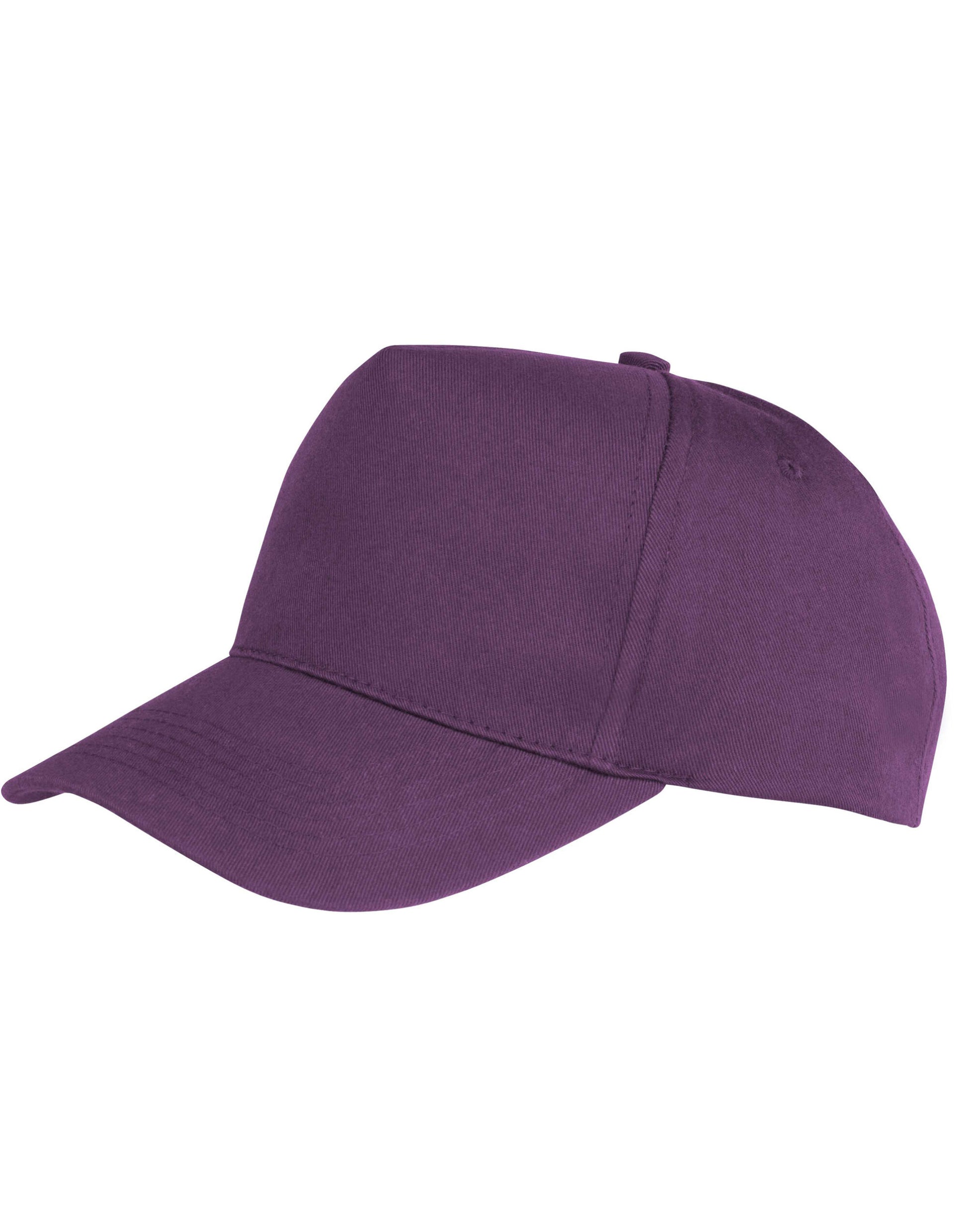 Boston 5-Panel Printers Cap - Purple