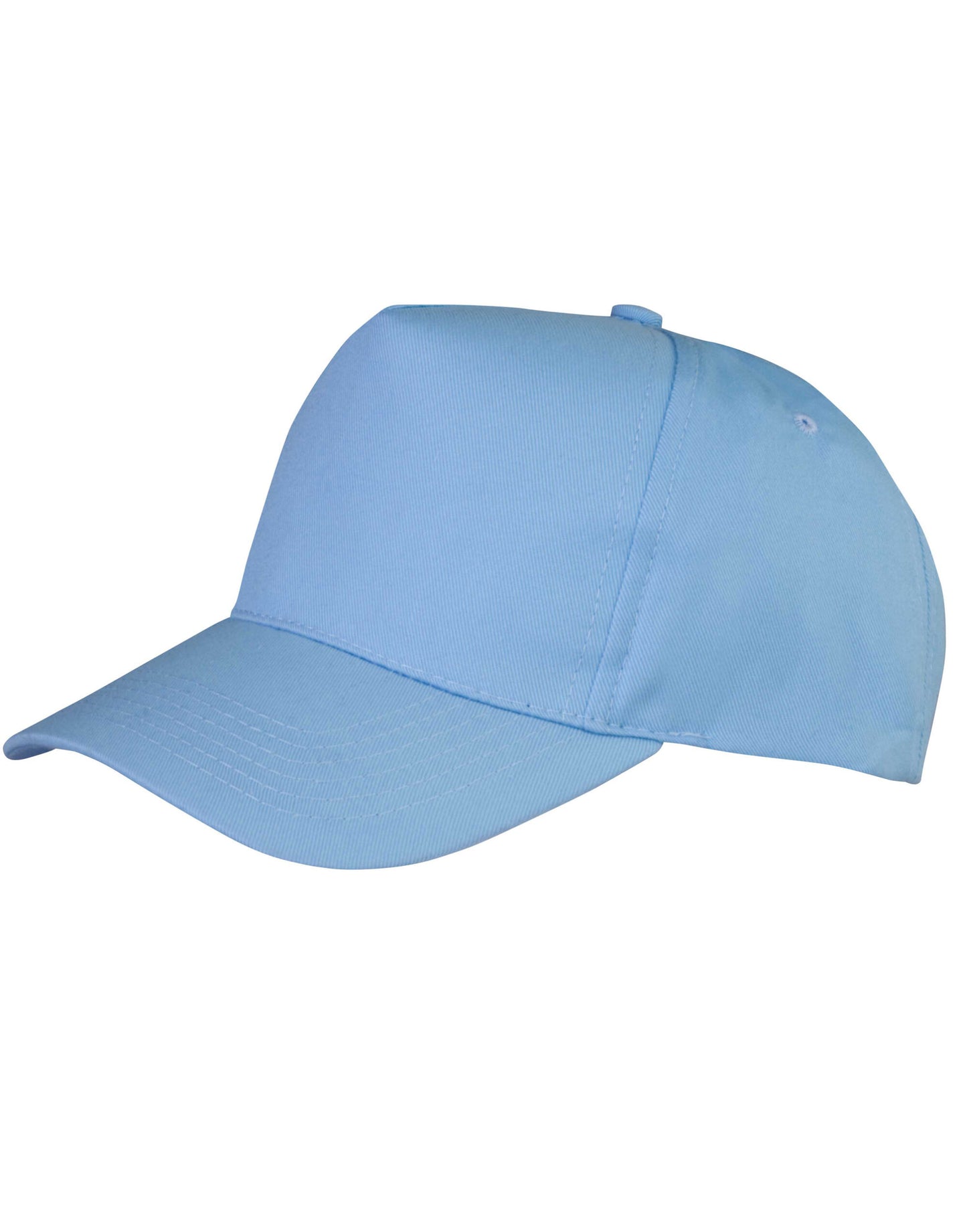 Boston 5-Panel Printers Cap - Sky Blue