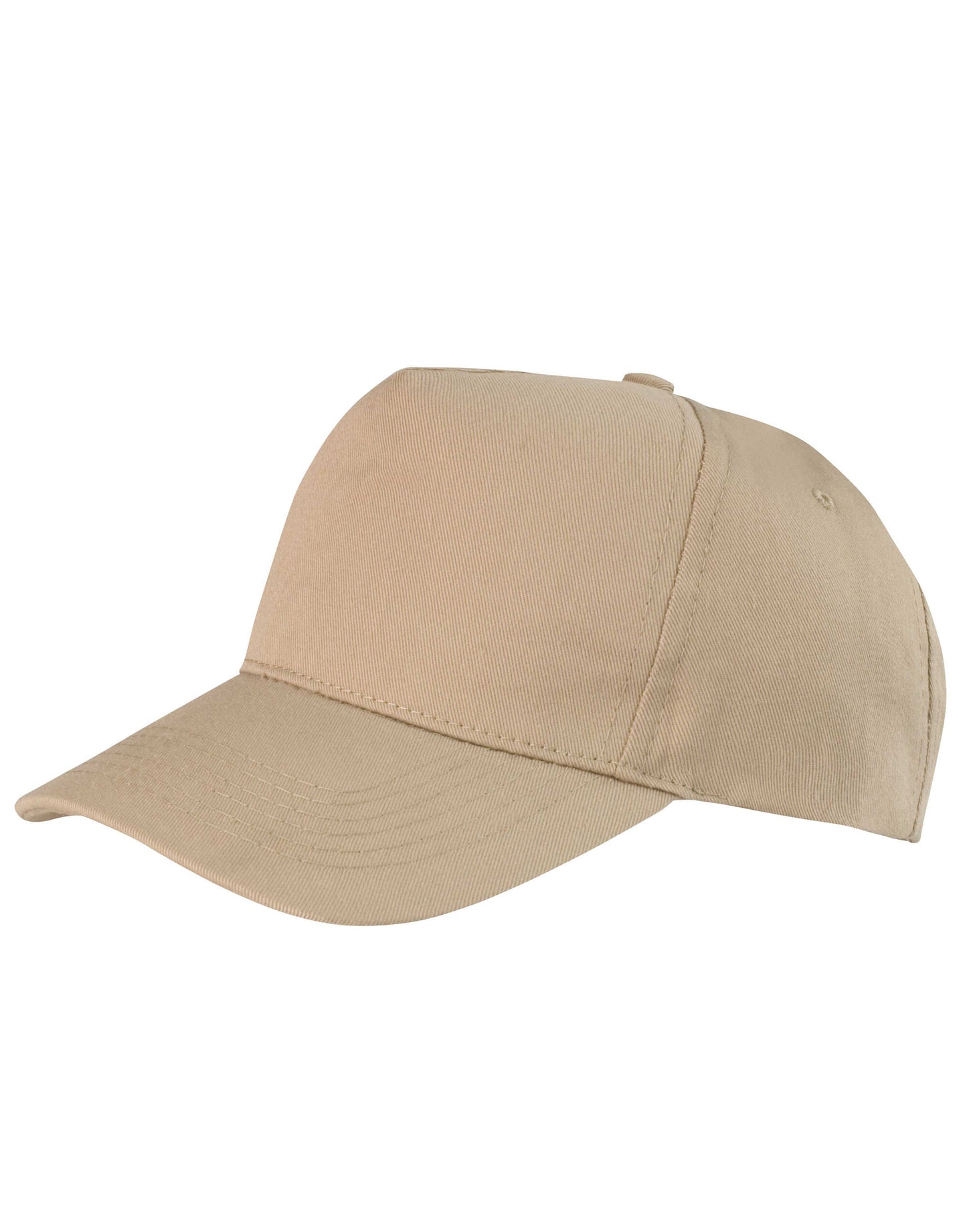 Boston 5-Panel Printers Cap - Khaki