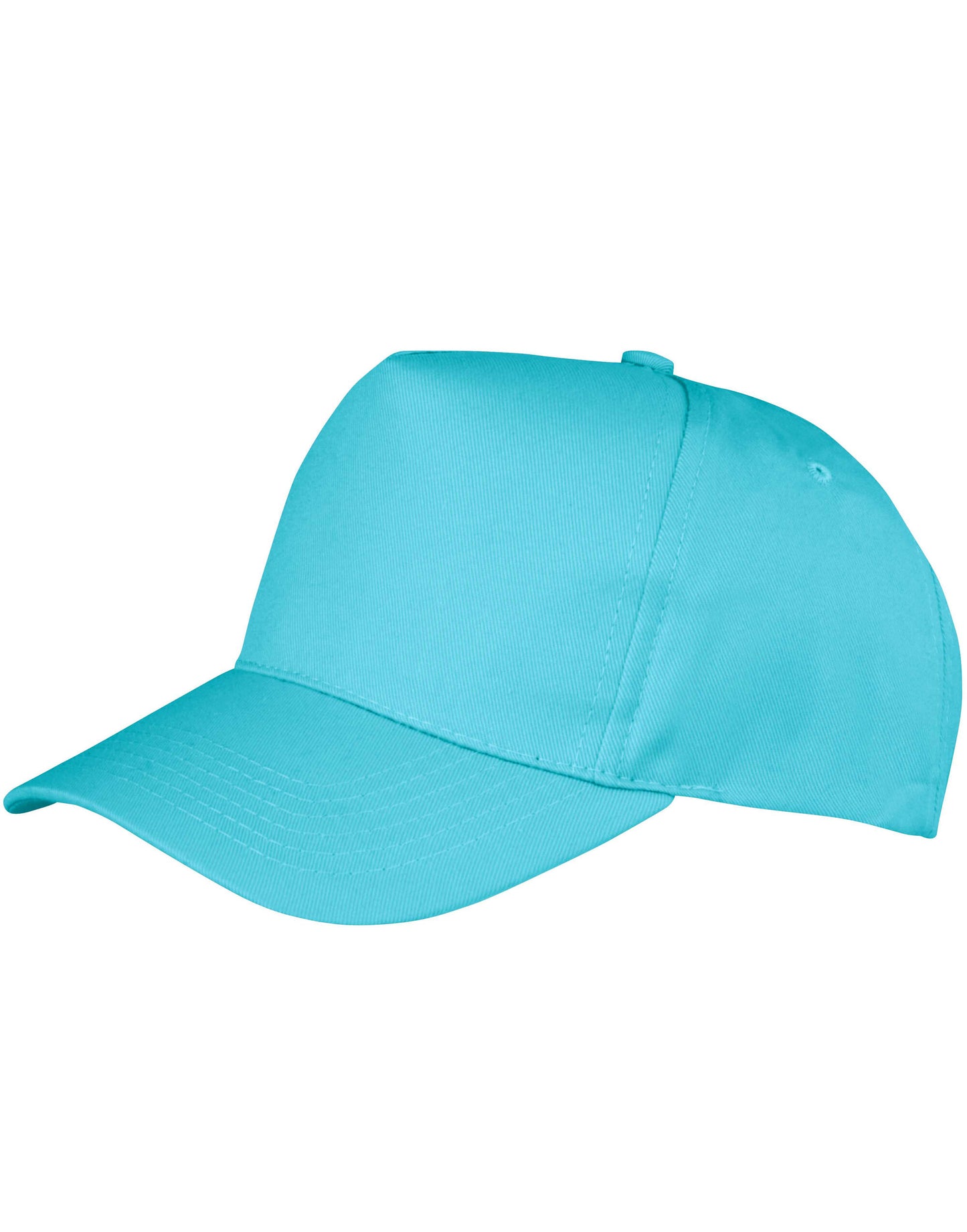 Boston 5-Panel Printers Cap - Aqua