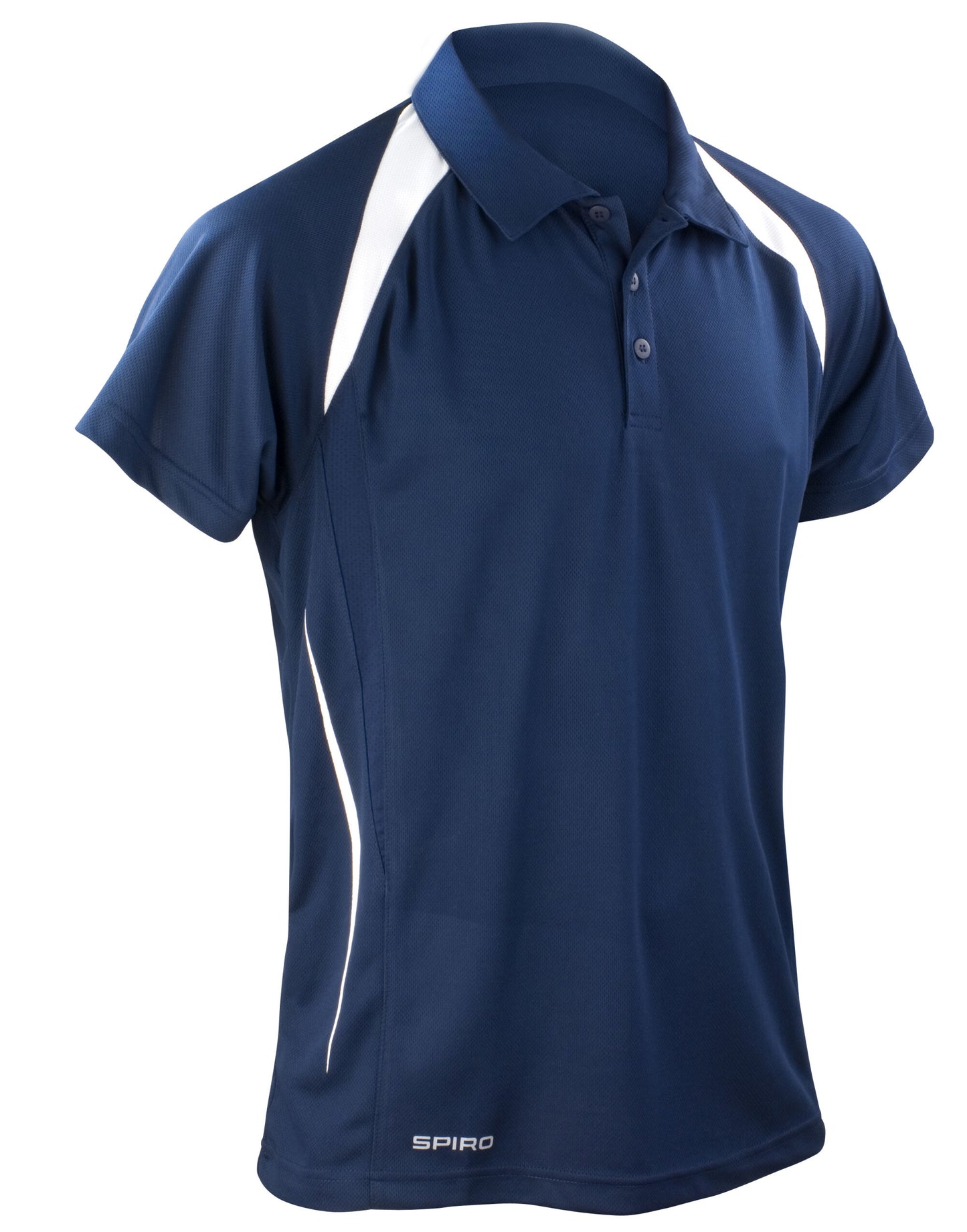 Men's Team Spirit Polo Shirt - Navy/White