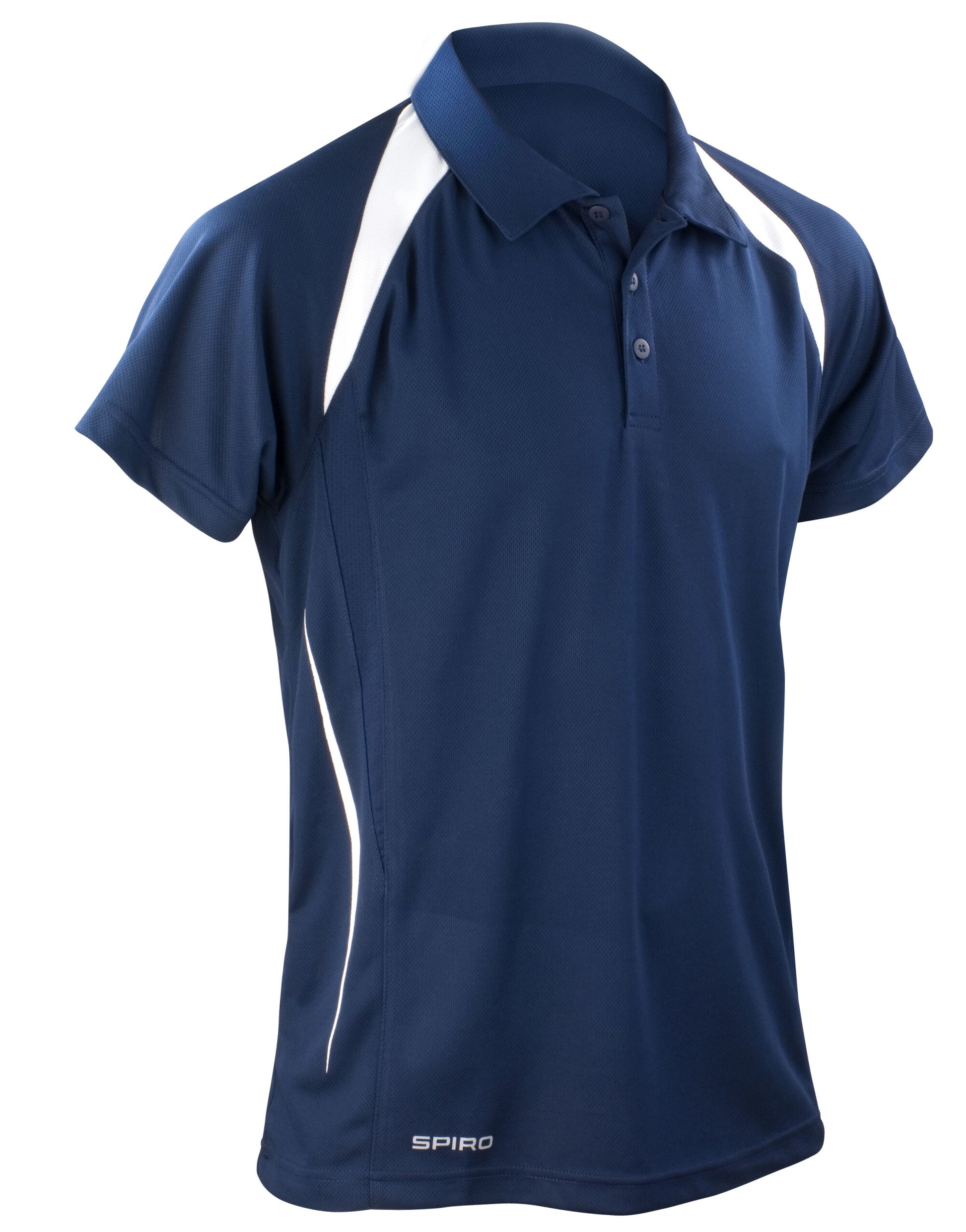 Men's Team Spirit Polo Shirt - Navy/White