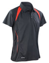 Men's Team Spirit Polo Shirt - Black/Red