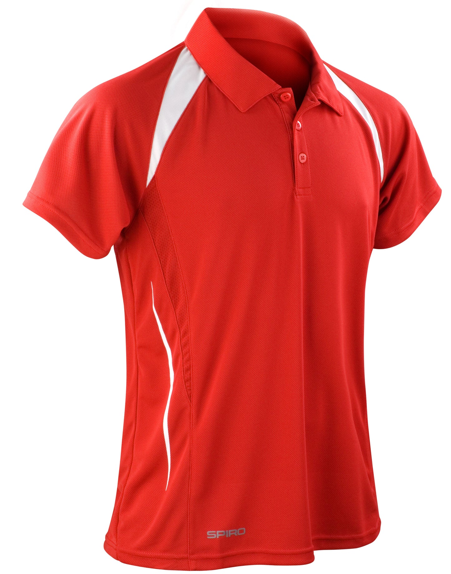 Men's Team Spirit Polo Shirt - Red/White