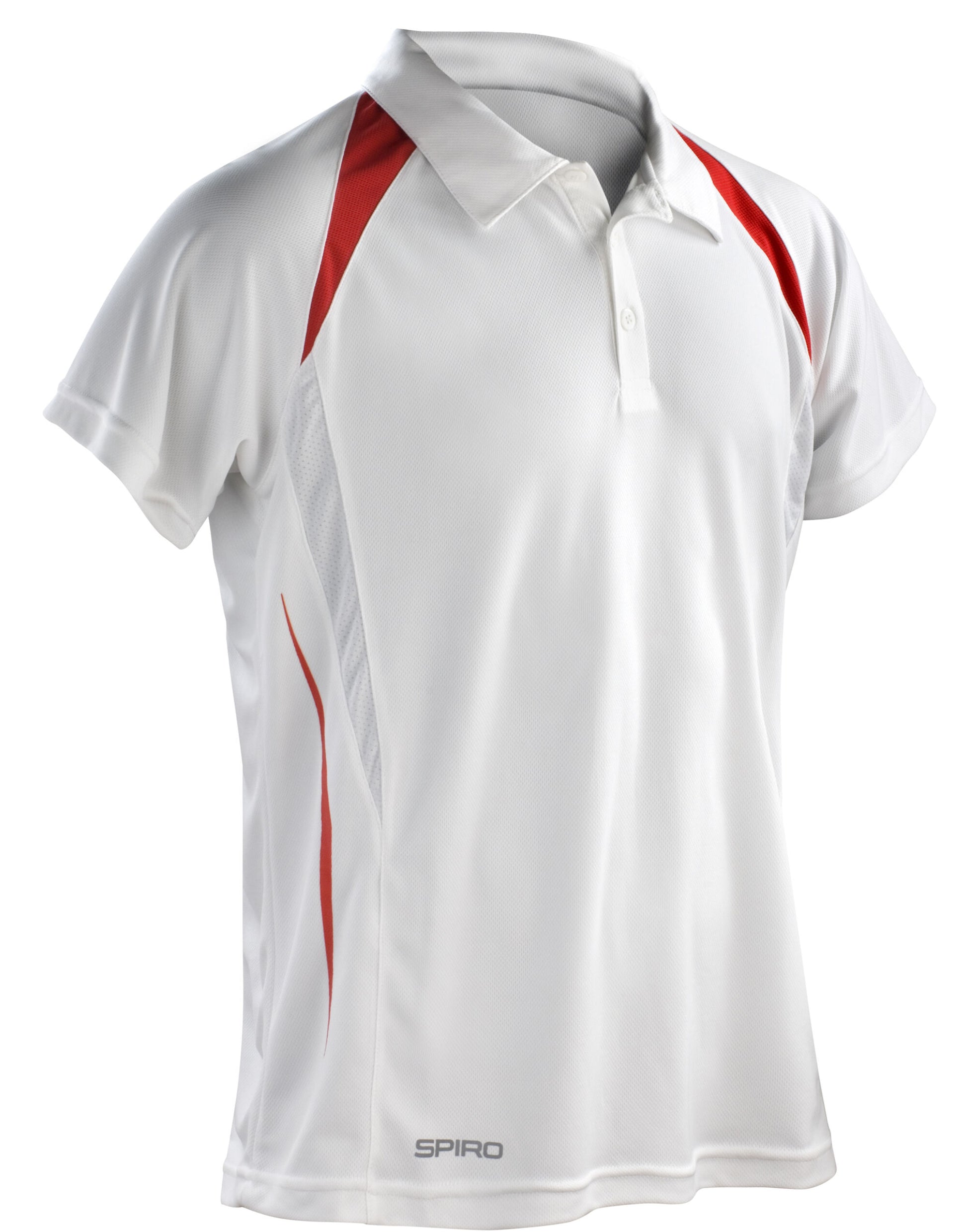 Men's Team Spirit Polo Shirt - White/Red