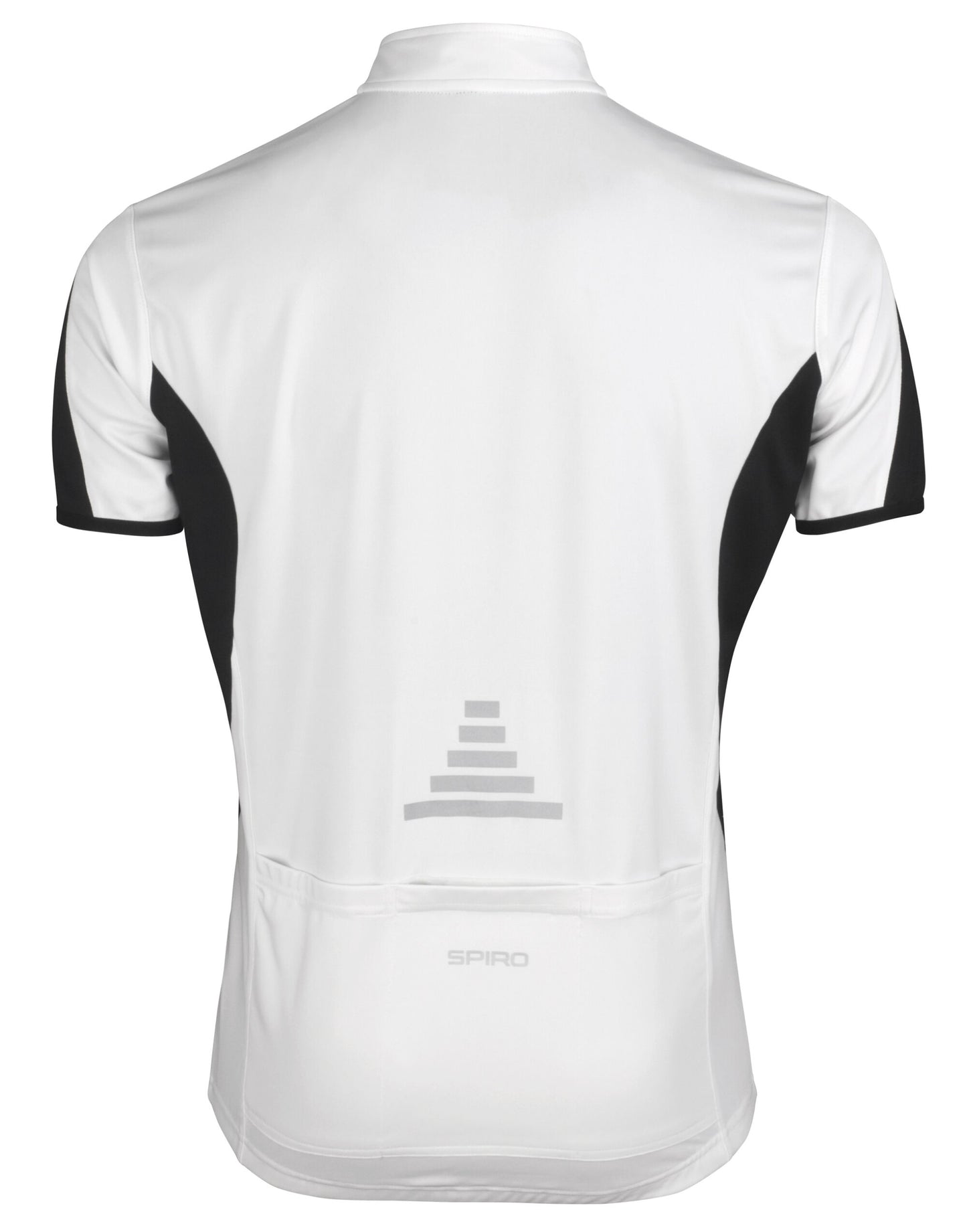 Men's Bikewear Full Zip Performance Top - White/Black