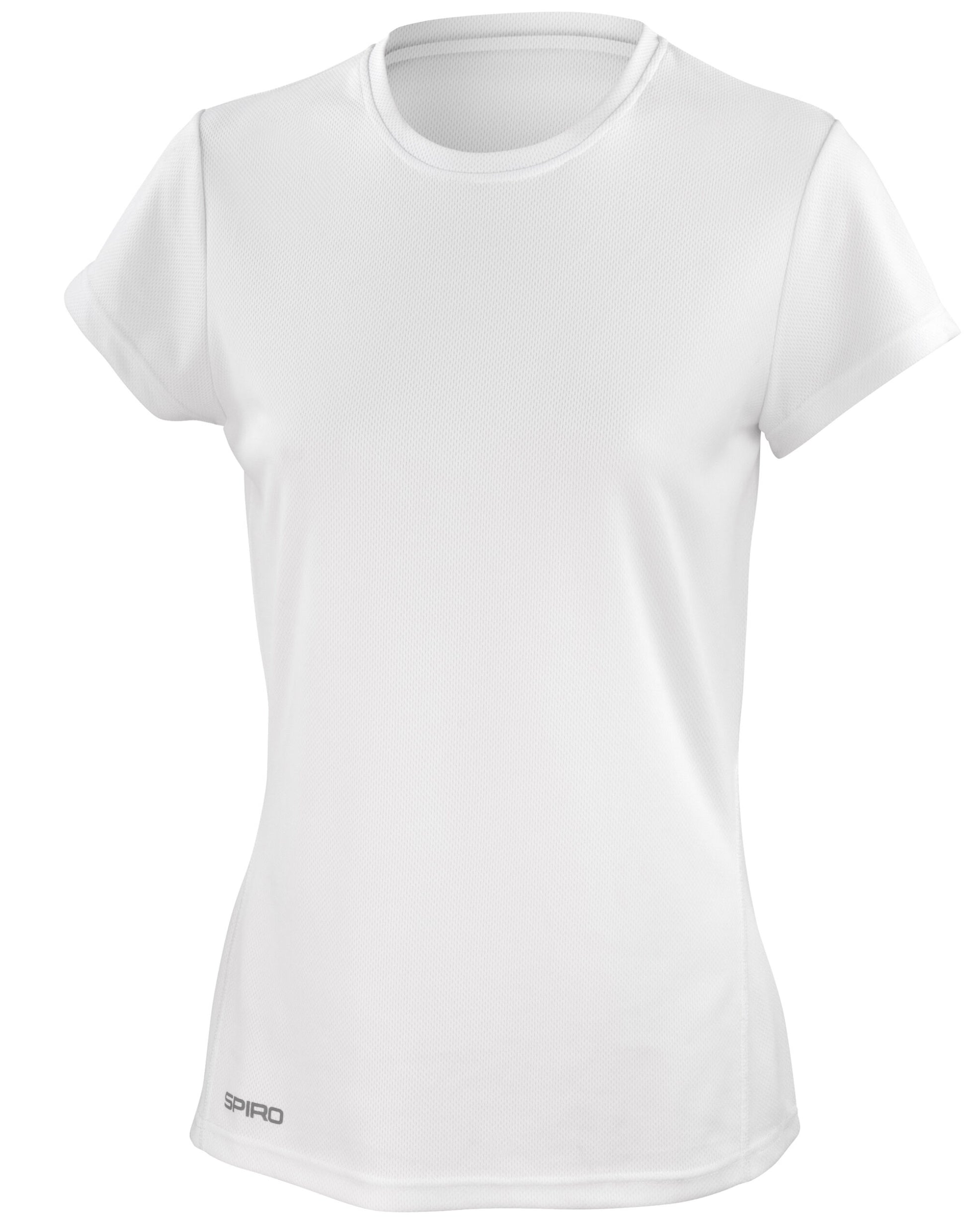 Ladies' Quick Dry Short Sleeve T-Shirt - White