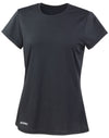 Ladies' Quick Dry Short Sleeve T-Shirt - Black