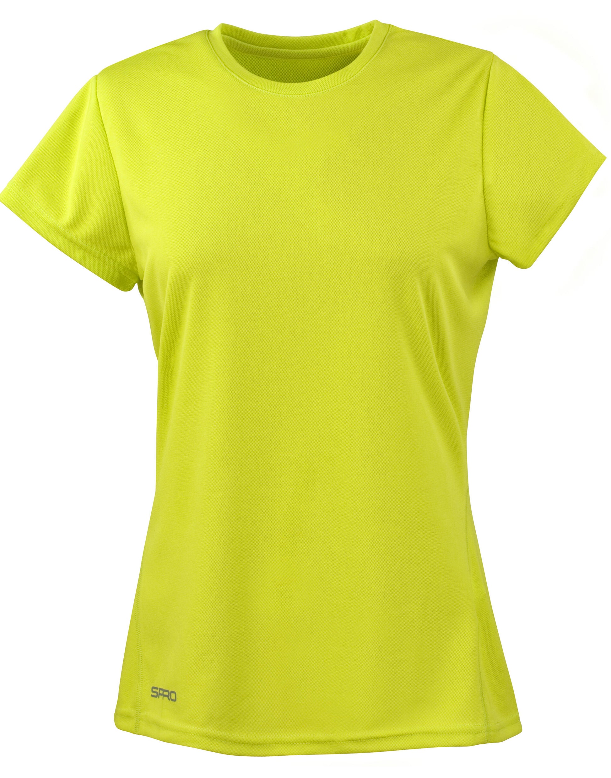 Ladies' Quick Dry Short Sleeve T-Shirt - Lime
