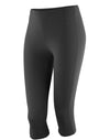 Women's Impact Softex Capri Pants - Black