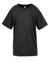 Junior Performance Aircool Tee - Black
