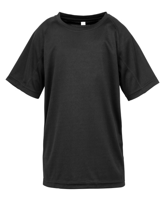 Junior Performance Aircool Tee - Black