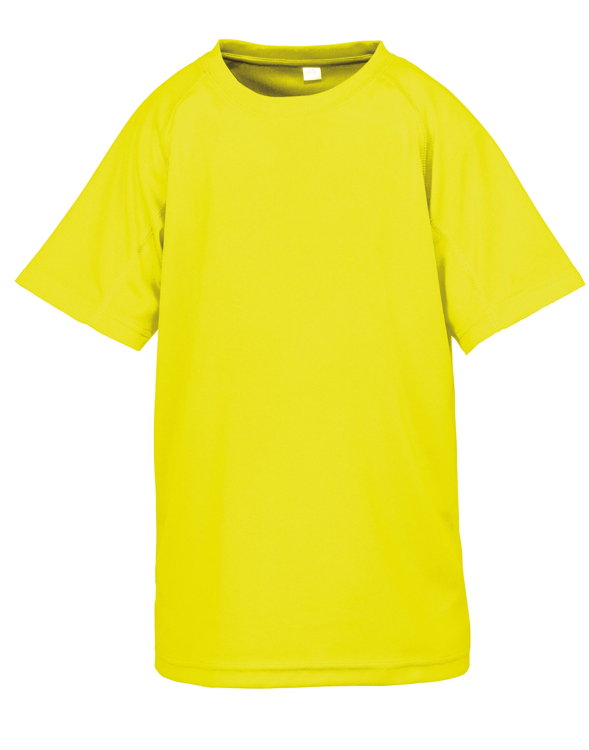 Junior Performance Aircool Tee - Floro Yellow