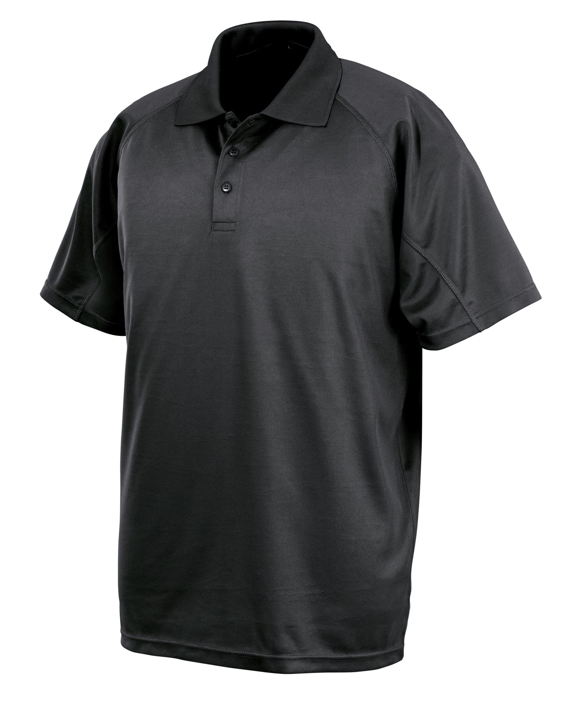 Performance Air Cool Polo - Black