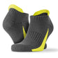 3-Pack Mixed Sneaker Sport Socks - Grey/Lime