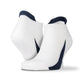 3-Pack Mixed Sneaker Sport Socks - White/Navy