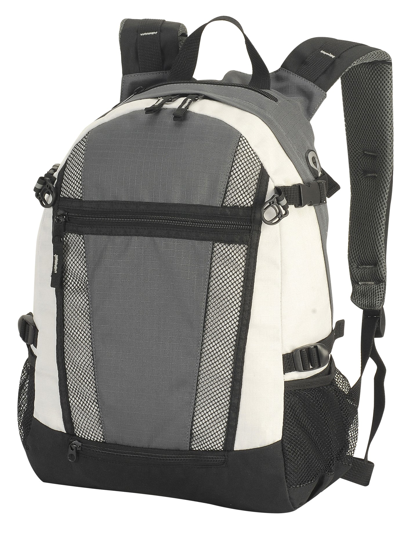 Indiana Backpack - Dark Grey/Off White
