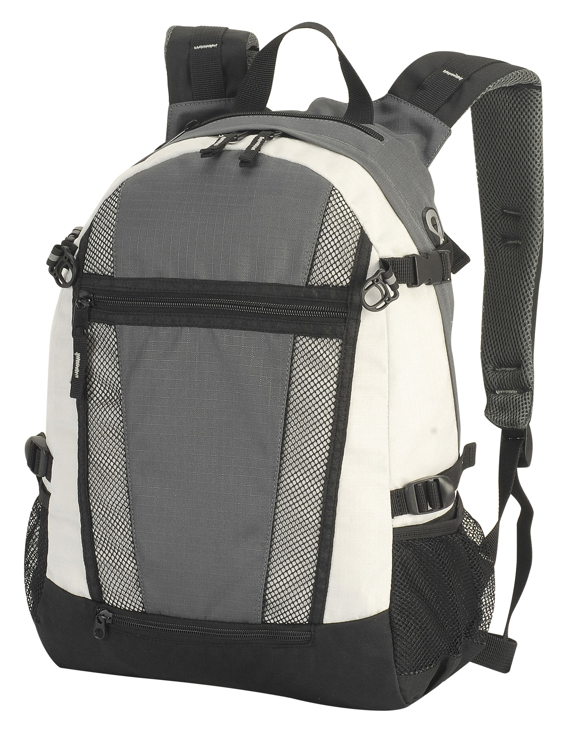 Indiana Backpack - Dark Grey/Off White