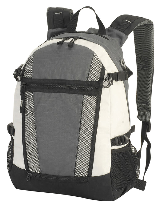 Indiana Backpack - Dark Grey/Off White
