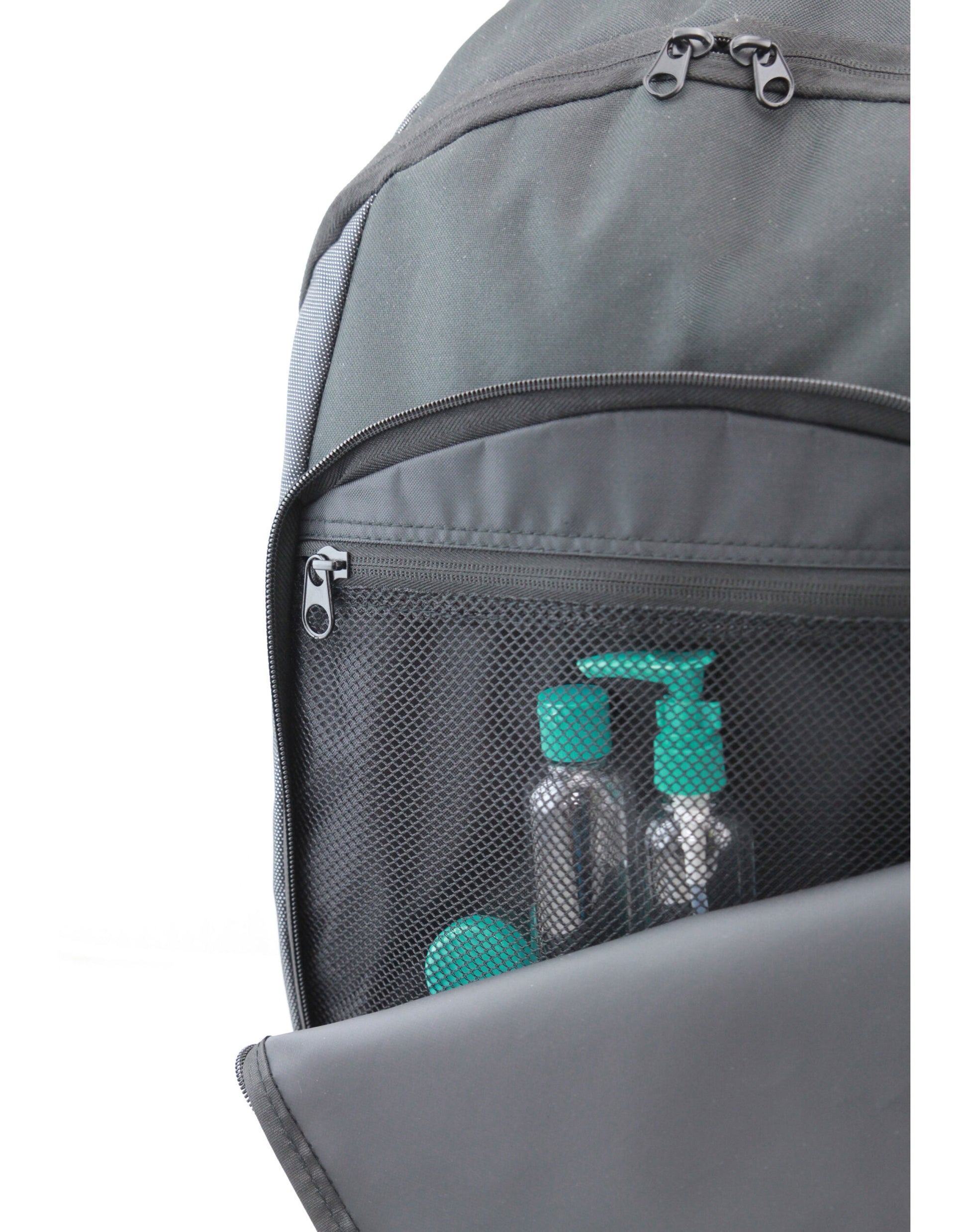 Carrara Trolley Bag - Black/Silver