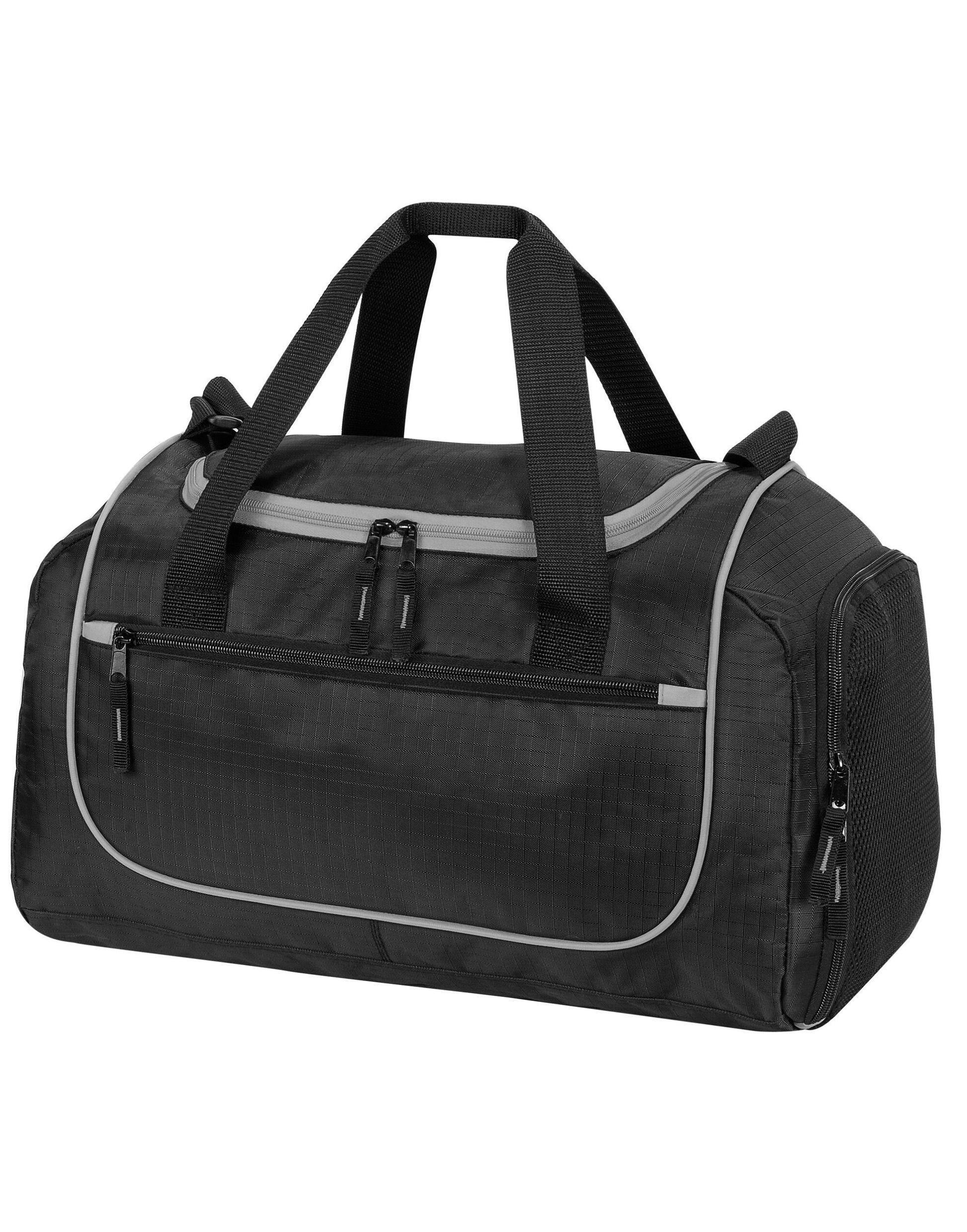 Piraeus Holdall - Black/Light Grey
