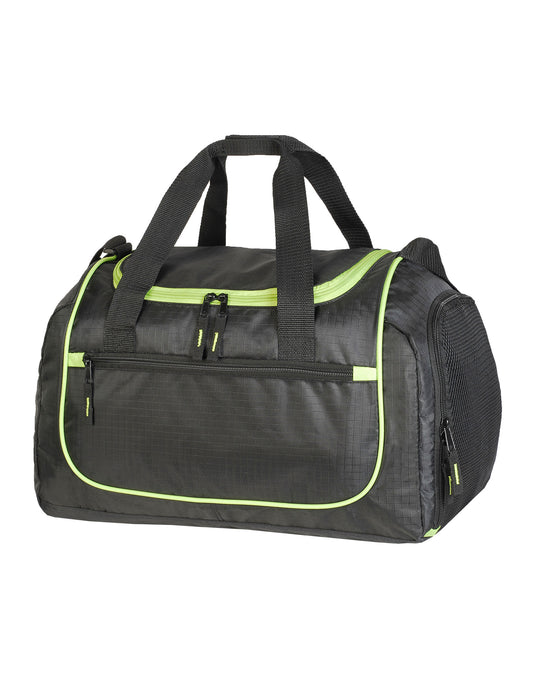 Piraeus Holdall - Black/Lime Green