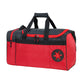 Cannes Sports/Overnight Holdall - Red/Black