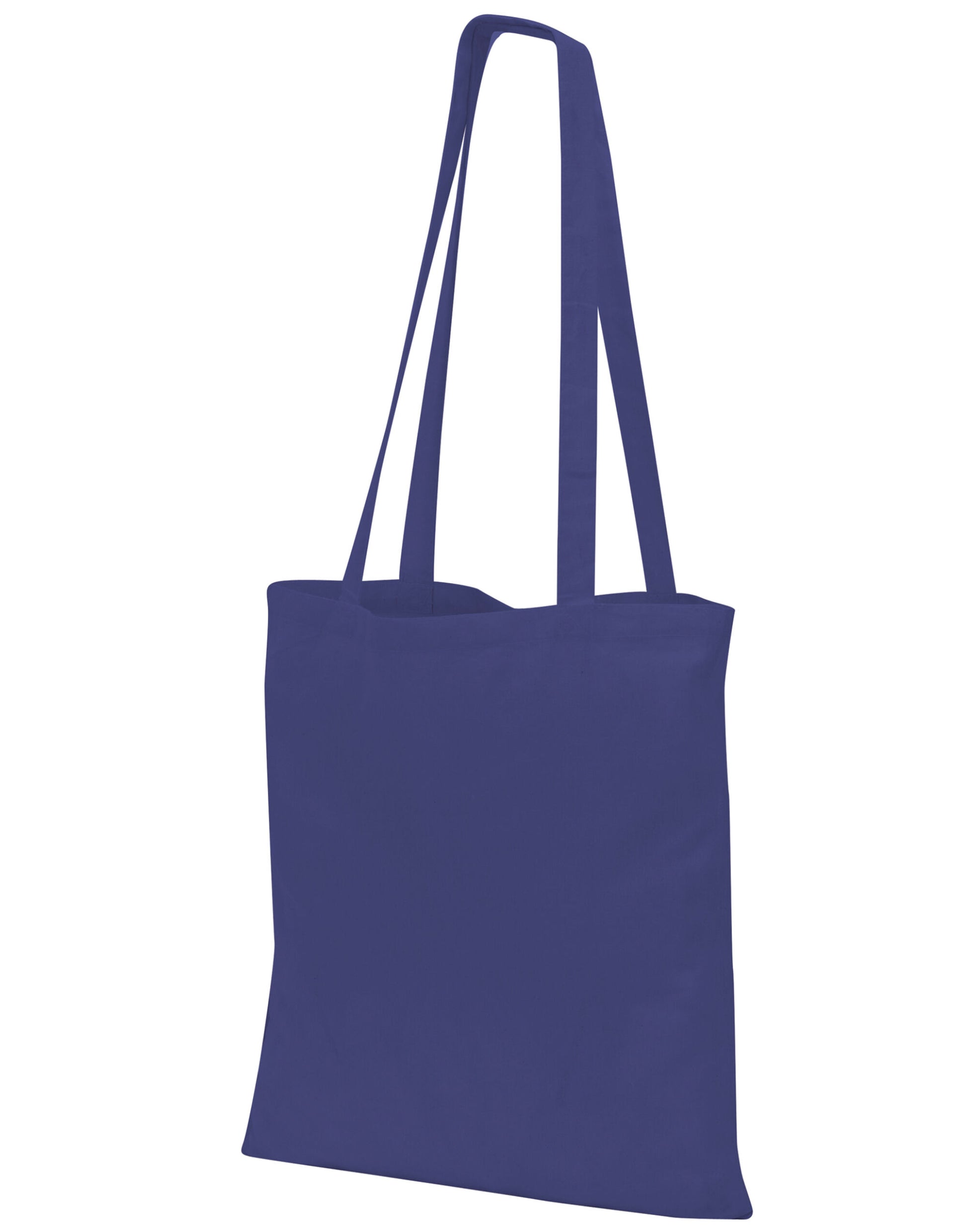 Guildford Cotton Shopper/Tote Shoulder Bag - Navy