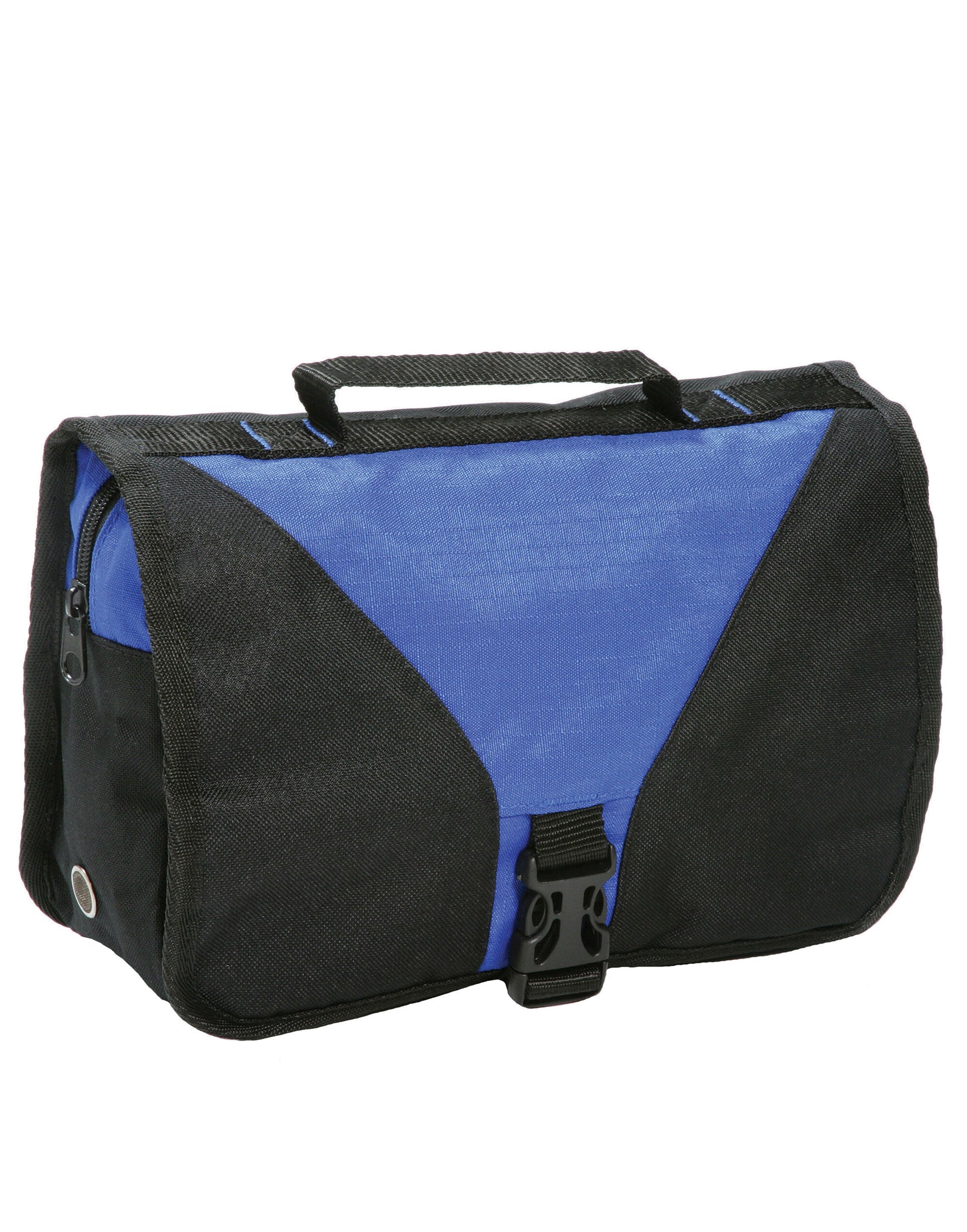 Bristol Folding Travel Toiletry Bag - Royal/Black