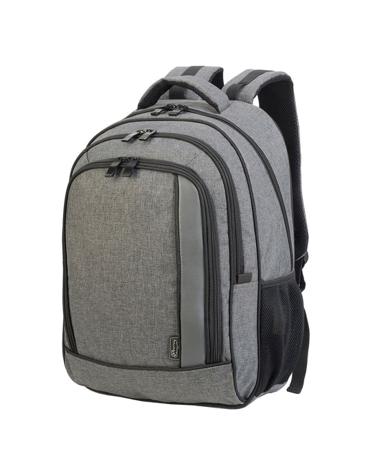 Frankfurt Smart Laptop Backpack - Grey Melange