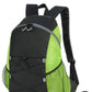 Chester Backpack - Black/Lime Green