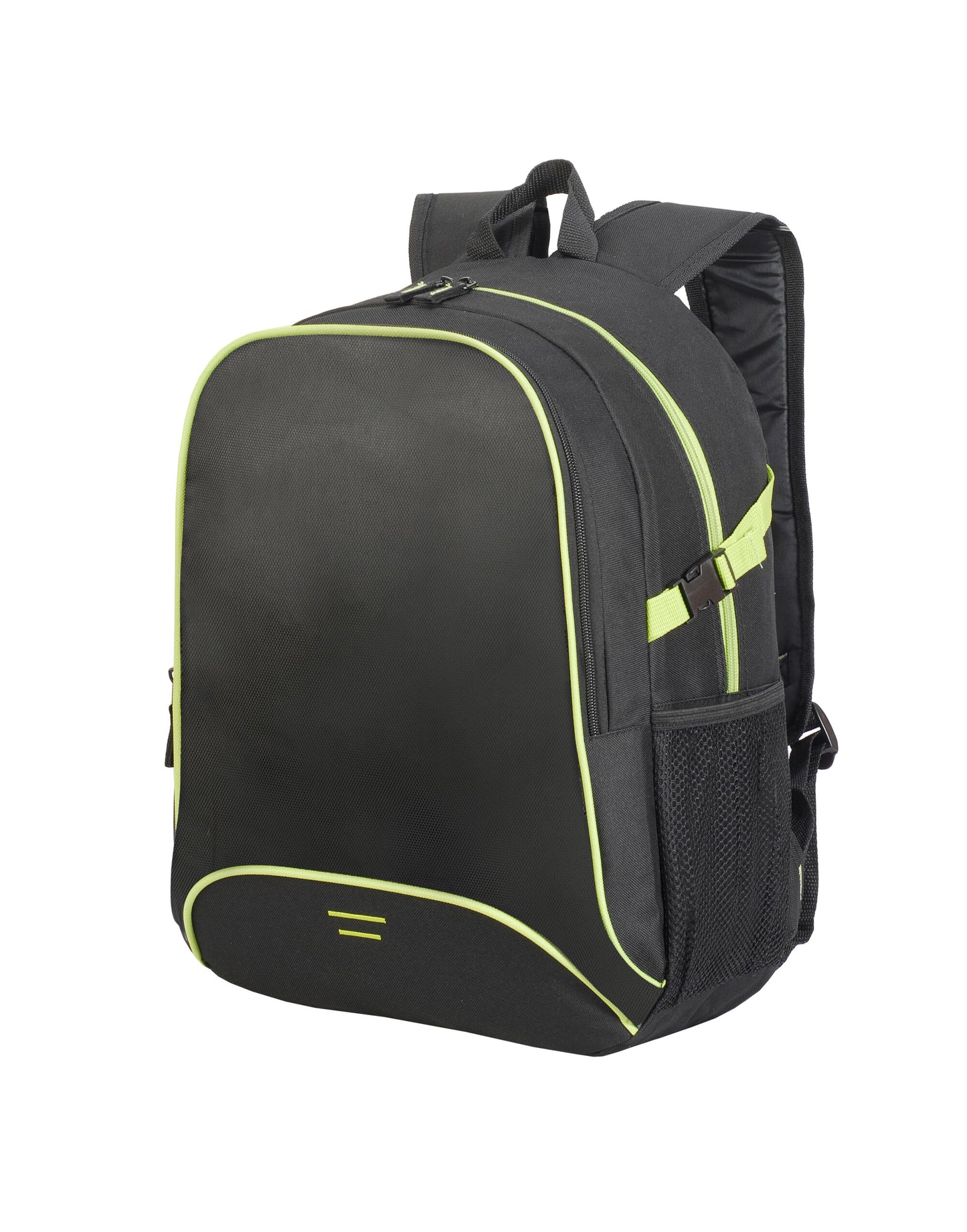 Osaka Backpack - Black/Lime Green