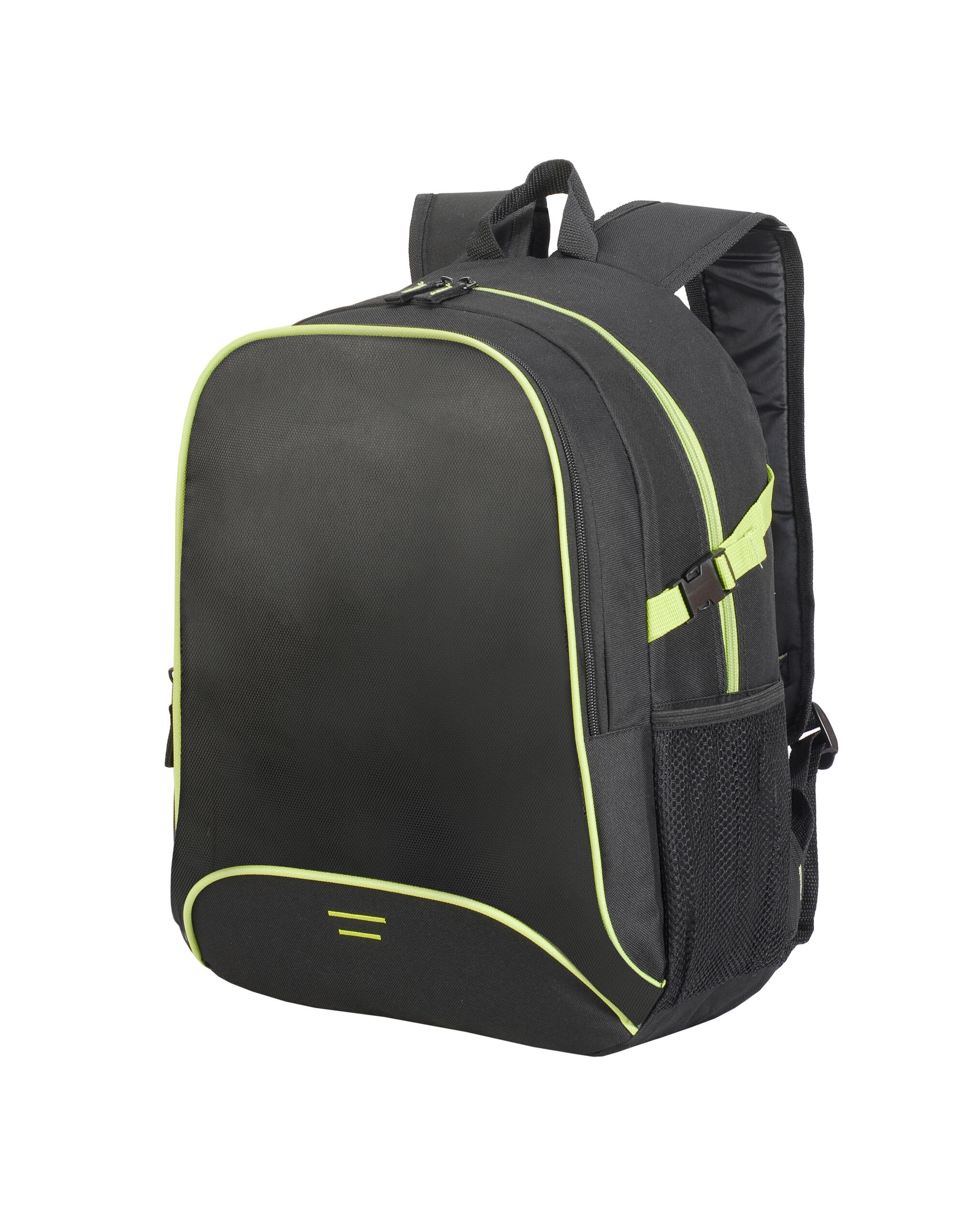 Osaka Backpack - Black/Lime Green